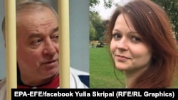 Sergei (left) and Yulia Skripal were found unconscious outside London.